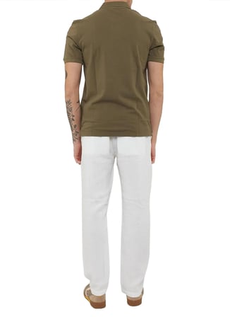 Blauer Haki Erkek Regular Fit Logo Baskılı Polo T-Shirt 26SBLUT02291-60H HARVEY