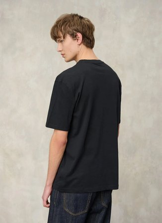 Blauer Siyah Erkek Regular Fit Logo Baskılı T-Shirt 26SBLUH02301-999 MONTFERN