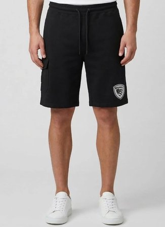 Blauer Siyah Erkek Sweat Şort 26SBLUP02037-999 PACIFICX