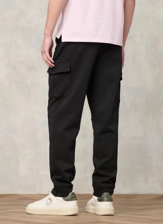 Blauer Siyah Erkek Regular Fit Logo Baskılı Sweatpant 26SBLUP04036-999 OLNEYS
