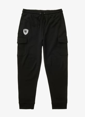 Blauer Siyah Erkek Regular Fit Logo Baskılı Sweatpant 26SBLUP04036-999 OLNEYS