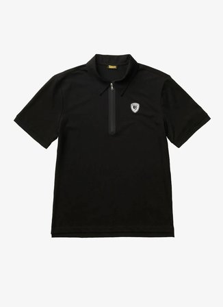 Blauer Siyah Erkek Slim Fit Logo Baskılı Polo T-Shirt 26SBLUT02067-999 GILMER