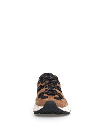 Flower Mountain Kahve Erkek Nubuk + PU Sneaker TIGER HILL UNI