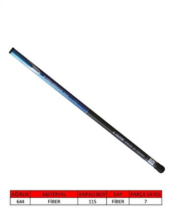 Silstar 3001 XPerformance Pole Blue Göl Kamışı 700 cm