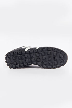 Kadın Armani Exchange Sneaker Ayakkabı - Siyah Beyaz  | 37