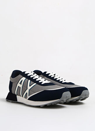 Lacivert - Gri Erkek Sneaker XUX157XV588