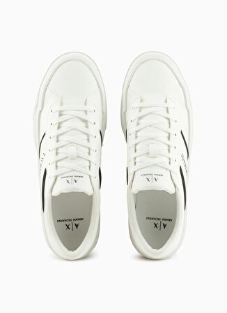 Armani Exchange Beyaz - Siyah Erkek Sneaker XUX165