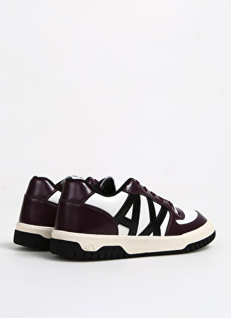 Armani Exchange Beyaz - Bordo Erkek Sneaker XUX179XV765