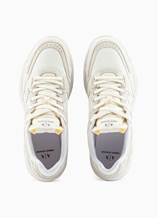 Armani Exchange Beyaz - Krem Erkek Sneaker XUX188