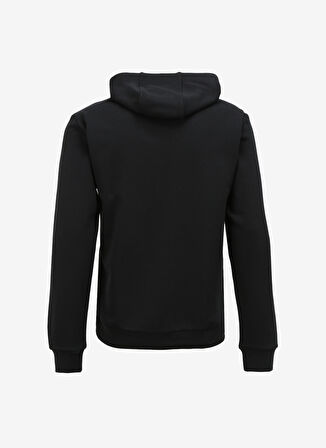 EA7 Kapüşon Yaka Siyah Erkek Sweatshırt 6RPM09PJSHZ1200