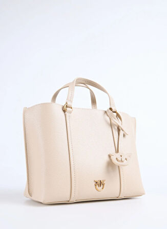 Pinko Deri Bej Kadın El Çantası 102833A1LF