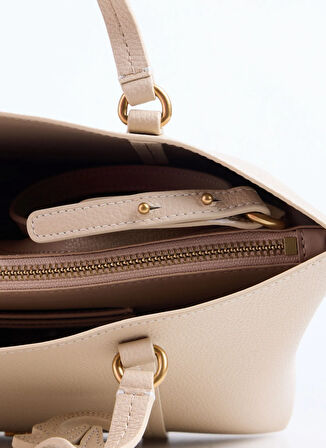 Pinko Deri Bej Kadın El Çantası 102833A1LF