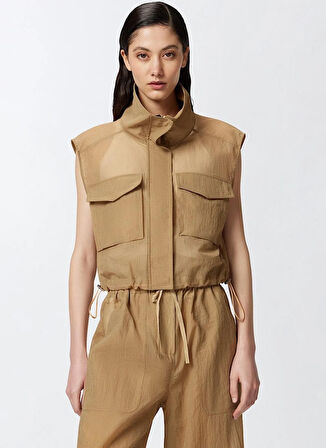 Pinko Açık Kahve Kadın Yelek 104852