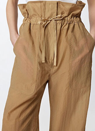 Pinko Yüksek Bel Standart Açık Kahve Kadın Pantolon 104896