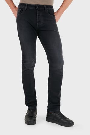Jacob Cohen Slim Fit Normal Bel Dar Paça Jeans Erkek KOT PANTOLON JUM QE004 S3622 030 S1 600D SİYAH