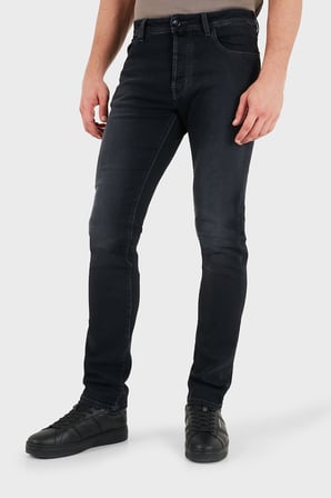 Jacob Cohen Slim Fit Normal Bel Dar Paça Jeans Erkek KOT PANTOLON JUM QE004 S3622 030 S1 600D SİYAH