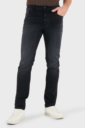 Jacob Cohen Pamuklu Slim Fit Normal Bel Dar Paça Jeans Erkek KOT PANTOLON JUM QE004 S3622 030S1 500D SİYAH