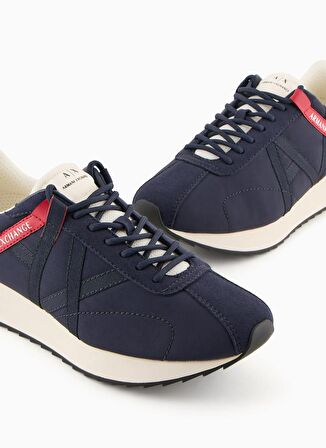 Lacivert - Kırmızı Erkek Sneaker XUX150