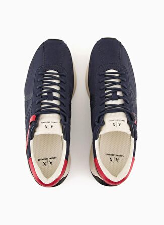 Lacivert - Kırmızı Erkek Sneaker XUX150