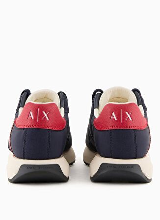Lacivert - Kırmızı Erkek Sneaker XUX150
