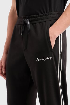 Armani Exchange Logolu Jogger Pantolon Erkek PANTOLON 8NZPSG Z9N1Z 1200 SİYAH