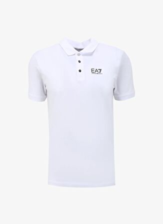 EA7 Beyaz Erkek Polo T-Shirt 3DPF16PJ03Z