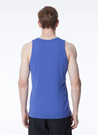 EA7 Bisiklet Yaka Mavi Erkek T-Shirt 3DPH06PJ02Z