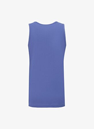 EA7 Bisiklet Yaka Mavi Erkek T-Shirt 3DPH06PJ02Z