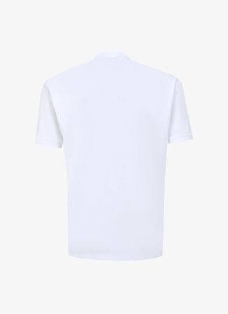 EA7 Bisiklet Yaka Beyaz Erkek T-Shirt 3DPT40PJFBZ