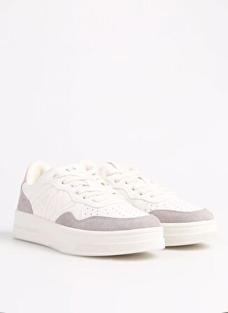 Beyaz - Bej Kadın Sneaker XDX103XV579T788
