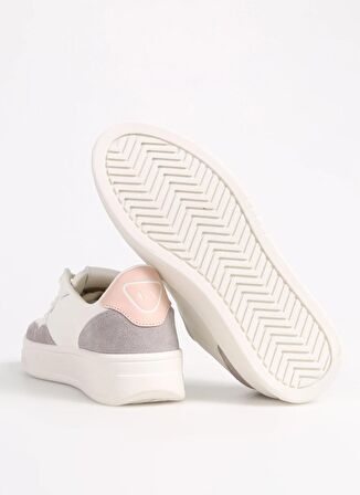 Beyaz - Bej Kadın Sneaker XDX103XV579T788