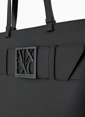 Armani Exchange Siyah Kadın 28x34x13 cm Omuz Çantası 9491270A87400020