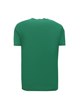 John Richmond Bisiklet Yaka Yeşil Erkek T-Shirt UMA23140TS