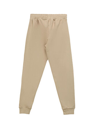 John Richmond Lastikli Bel Slim Fit Bej Erkek Eşofman Altı UMA23155PA