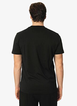 John Richmond Bisiklet Yaka Siyah Erkek T-Shirt UMP24057TS