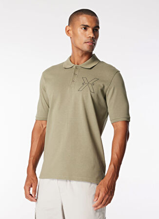 John Richmond Haki Erkek Polo T-Shirt UMP24207PO