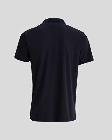 Kappa Kombat Poly Polo Erkek Siyah Regular Fit Polo Yaka Tişört 331D53W-005