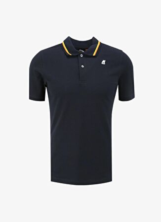 K-Way Mavi Erkek Polo T-Shirt K7121JW_JUD