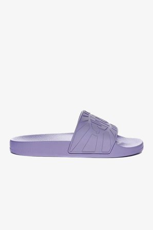 Superga 1908 Slides Raggiera Logo Kadın Mor Slider Terlik S2121JW-430