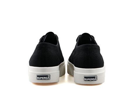 Superga 2740 Platform Black Kadın Günlük Ayakkabı 2740-PLATFORM-BLACK Siyah