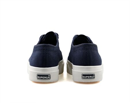Superga 2740 Platform Navy Unisex Günlük Ayakkabı 2740-PLATFORM-NAVY Mavi