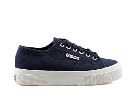Superga 2740 Platform Navy Unisex Günlük Ayakkabı 2740-PLATFORM-NAVY Mavi
