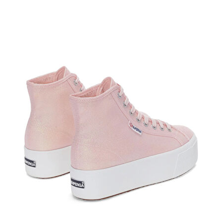 Superga 2708 HI TOP LAME Kadın Pembe Sneaker S4128DW-A0Q 
