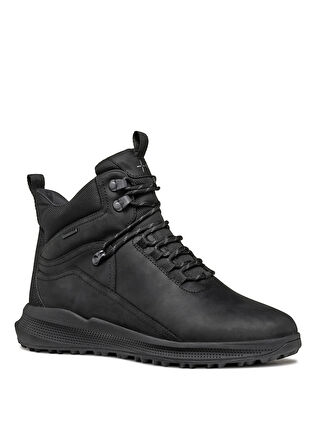 Geox Deri + Tekstil Siyah Erkek Bot U PG1X B ABX C - PUL UP LE+TEX
