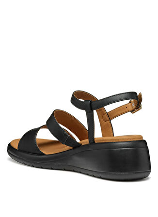 Geox Siyah Kadın Sandalet D550EF
