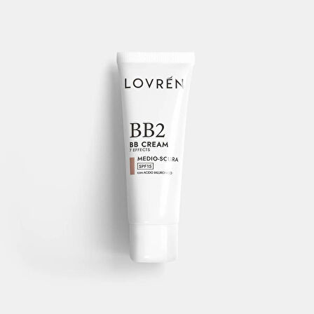 Lovren BB2 SPF15 Medium Dark Orta Koyu Ton BB Krem 25ML