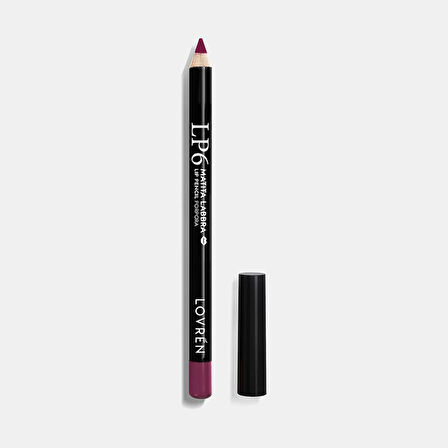 Lovren LP6 Lip Pencil Purple Mor Dudak Kalemi