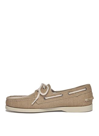 Sebago Bej Erkek Günlük Ayakkabı SEBAGO PORTLAND WASHED CANVAS
