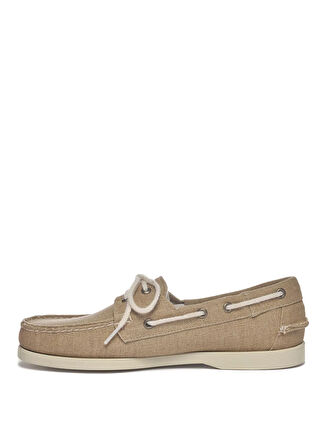 Sebago Bej Erkek Günlük Ayakkabı SEBAGO PORTLAND WASHED CANVAS