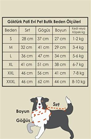 Baykuş Kedi & Köpek Sweatshirt-L